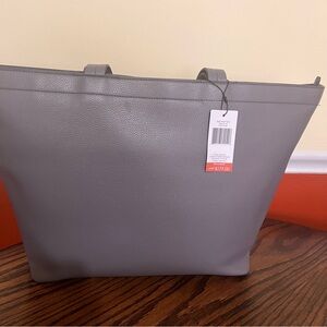 Grey Vera Bradley Tote. New with tags.